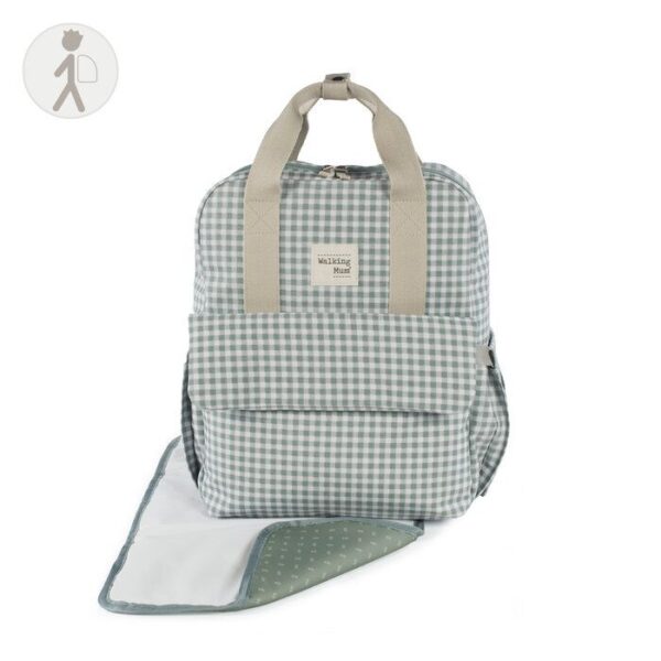 Mochila I Love Vichy Verde | Walking Mum